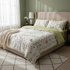 Funda De Edredón Duvet Matrimonial 2 Vistas 100% ALG Premium Beige