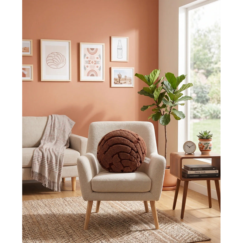 Almohada Providencia Abrazable Concha De Chocolate Chica Chocolate