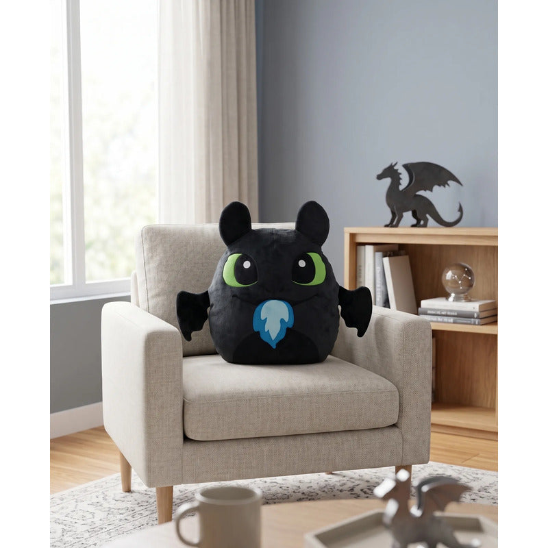 Almohada Providencia Abrazable De Chimuelo Super Suave Negro