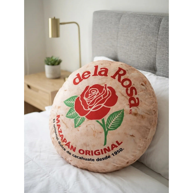 Almohada Providencia De Mazapán De La Rosa Super Suave Beige