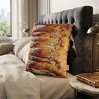 Almohada Decorativa Providencia Pan De Fiesta 75 X 45 Cm Naranja Claro