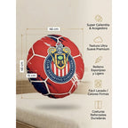 Almohada Providencia Equipos Balón De Chivas Super Suave Rojo