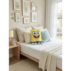 Almohada Providencia Decorativa Bob Esponja Super Esponjosa Amarillo