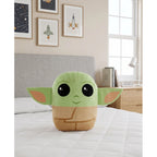 Almohada Providencia Abrazable Baby Yoda / Grogu Super Suave Verde Claro