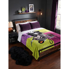 Frazada Providencia Matrimonial El Extraño Mundo De Jack Jack Y Sally 650 G Lila