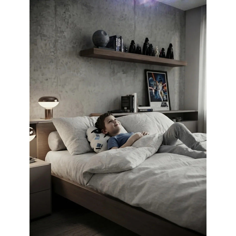Almohada Providencia Abrazable Stormtrooper Star Wars Blanco