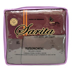 Juego De Sabanas 6 Piezas Tacto Bambu Premium Quality Marrón Circular Shedron