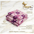 Sábana King  Bramante Cajón Amplio 100% Algodón Super Suave Rosa Soles Y Estrellas