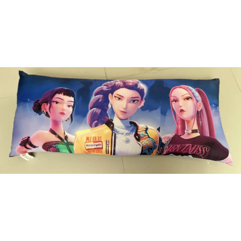 Almohada Providencia Jumbo Guerreras K-pop Demon Hunters Lila