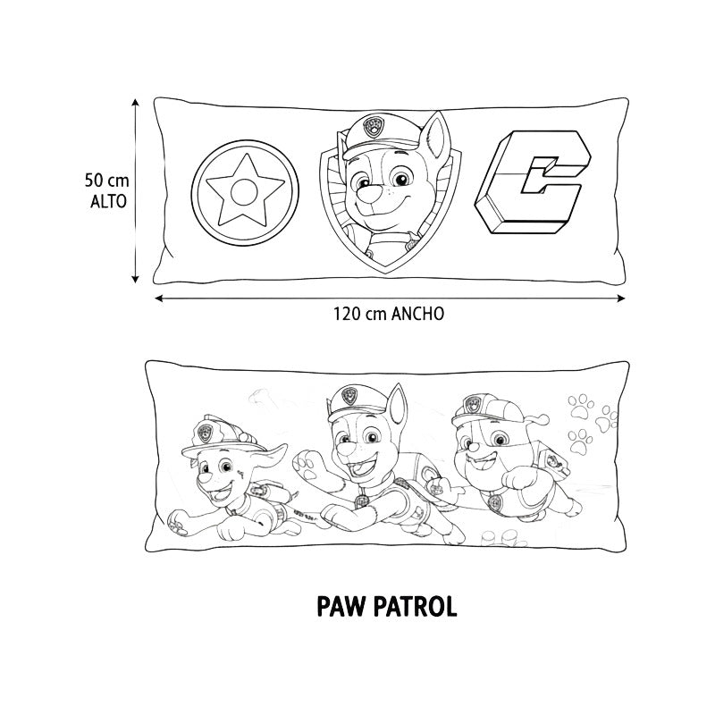 Almohada Providencia Súper Jumbo Paw Patrol Mision Azul