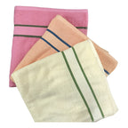 Toalla De Medio Baño Super Absorbente 100% Algodón Varsovia Amarillo Colección 1