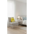 Almohada Providencia M&m's Amarillo Super Suave Y Esponjoso Amarillo