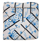 Juego De Sabanas Franela Mariol 100% Algodón Matrimonial Azul Claro Diente De León Azul