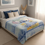 Frazada Providencia Disney Matrimonial Stitch Stay Cool Agua
