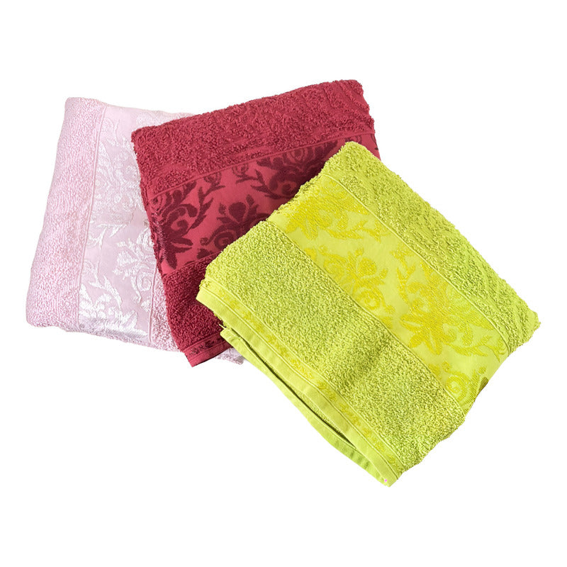 Tallas De Medio Baño 100% Algodón Super Absorbente Monarca Verde Colección 2