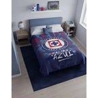 Frazada Providencia Matrimonial Ultrasuave Cruz Azul Lealtad Cruz Azul Lealtad 650 G Azul