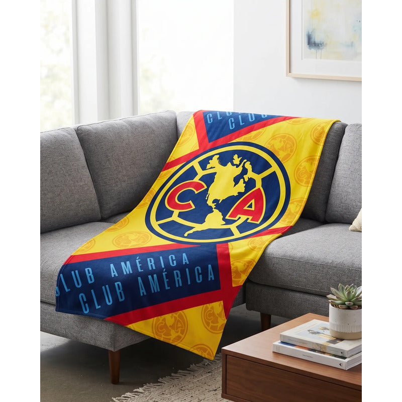 Toalla Providencia Club America Alta Absorción 100% Algodón Amarillo Club America