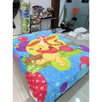 Frazada Providencia Matrimonial De Winnie The Pooh Suavecita Winnie The Pooh 780 G Azul Claro