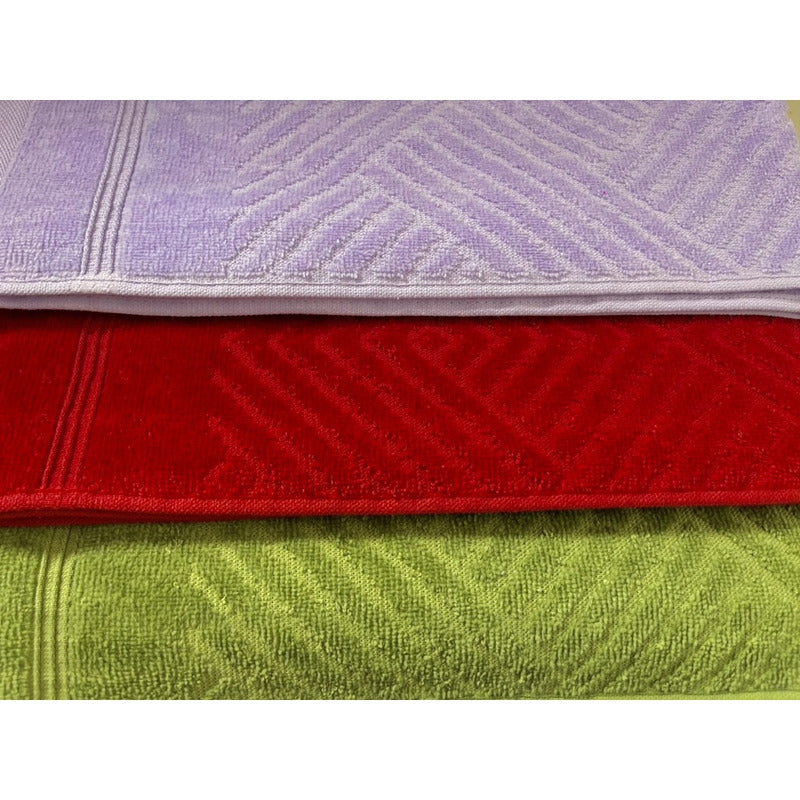 Tallas De Baño Completo 100% Algodón Super Absorbente Greta Verde Colección 1