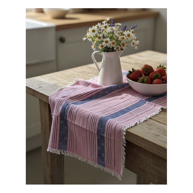 Docena Servilletas Artesanales 70x60 Cm Ideal Para El Hogar Blanco Servilletas Artesanales