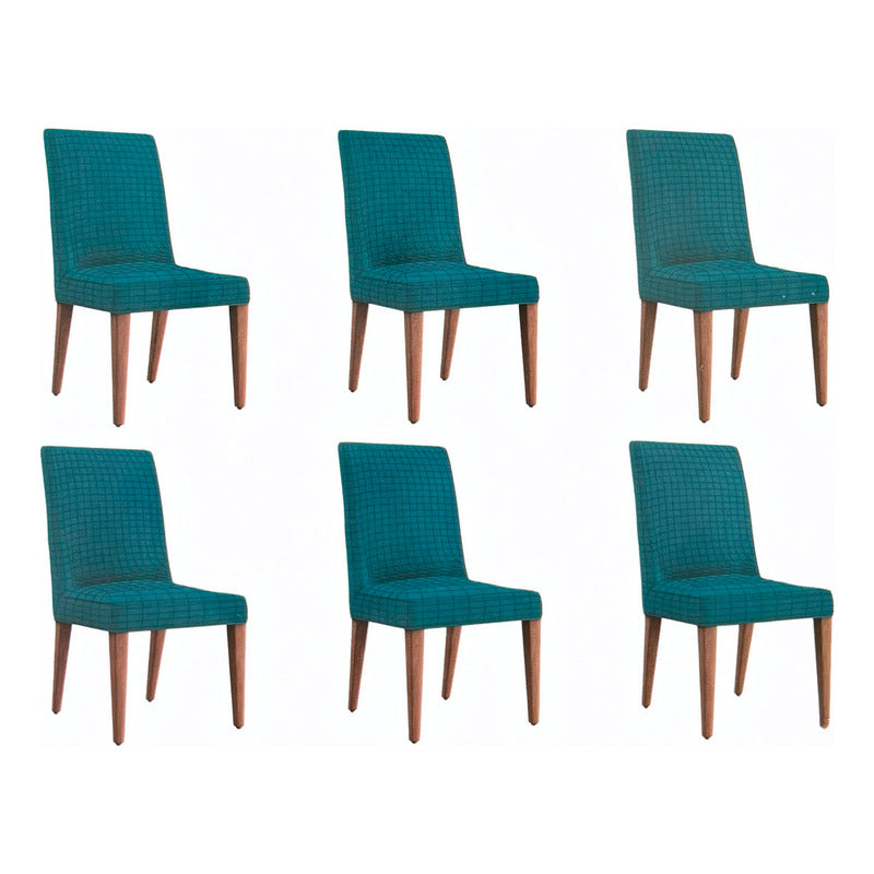 Cubre Sillas Stretch Premium Elástica Para Silla Ajustable Blanco Petróleo