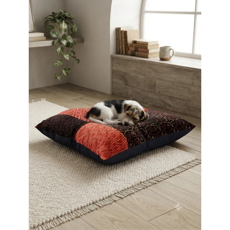 Camas De Mascotas Para Perros Plus Esponjosas Y Suavecitas Azul Acero Gama 2 Colores Cálidos