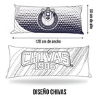 Almohada Providencia Super Jumbo Chivas Triangular Rojo