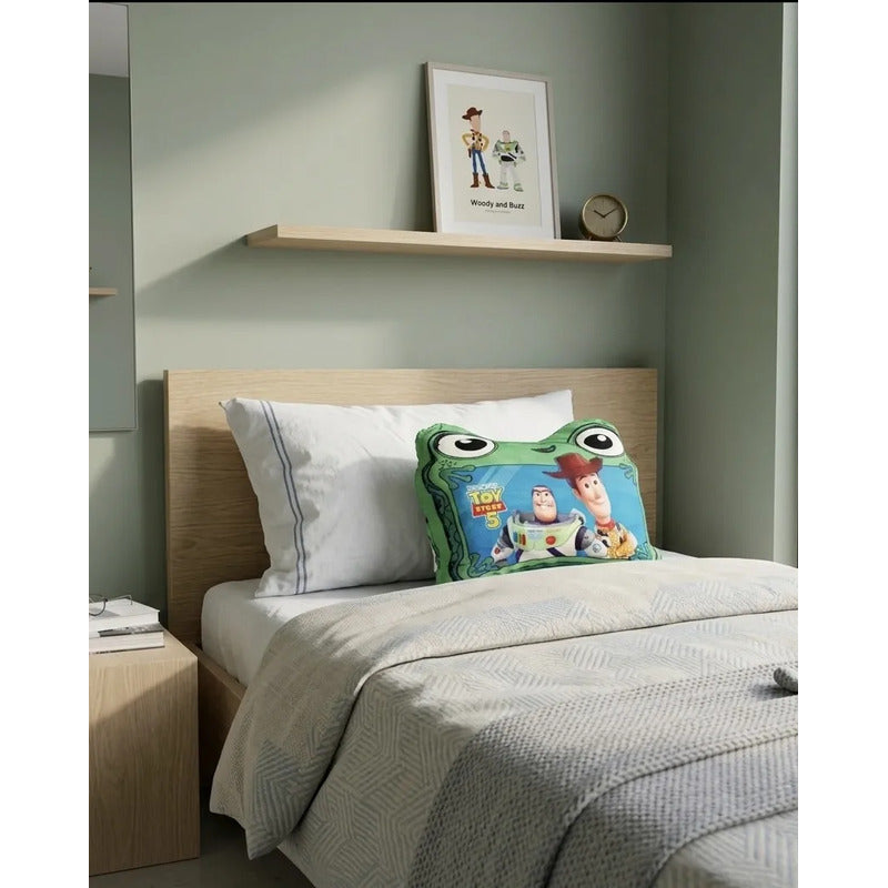 Almohada Providencia Toy Stoy 5 Lilypad  Esponjosa Suave Verde