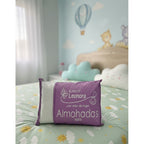 Par De Almohadas Kids Para Niño Super Suaves Y Esponjosas Blanco
