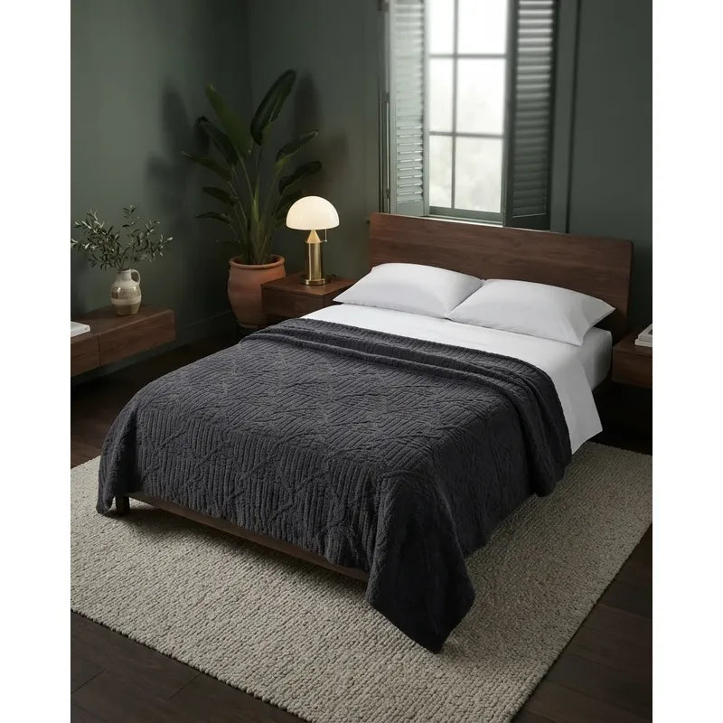 Cobertor Providencia Jacquard Ovejita Super Calientita Canasta Oxford 880 G Oxford