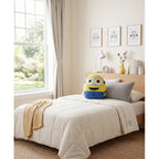 Almohada Providencia Abrazable De Minions Super Suave Amarillo