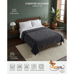Cobertor Providencia Jacquard Ovejita Super Calientita Canasta Oxford 880 G Oxford