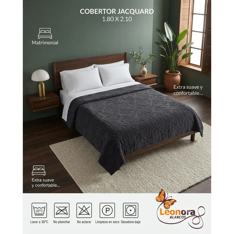 Cobertor Providencia Jacquard Ovejita Super Calientita Canasta Oxford 880 G Oxford