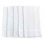 Tallas Blancas De Alta Densidad 100% Algodón Super Suave Blanco Manos
