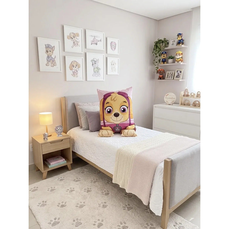 Almohada Providencia Decorativa Paw Patrol / Sky Rosa