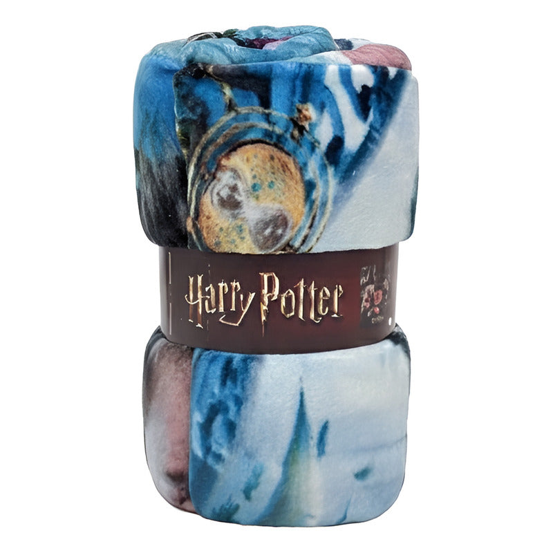 Frazada Matrimonial Providencia De Artistas Super Suave Harry Potter Azul Petróleo