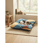 Camas De Mascotas Para Perros Plus Esponjosas Y Suavecitas Azul Acero Gama 1 Colores Fríos