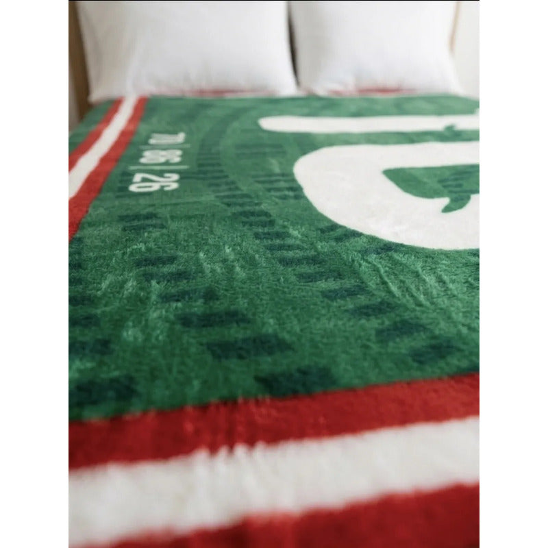 Frazada Providencia Extra Suave Y Calientita Mexico Mundial Mexico 10 700 G Verde