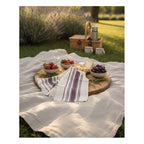 Docena Servilletas Artesanales 70x60 Cm Ideal Para El Hogar Blanco Servilletas Artesanales