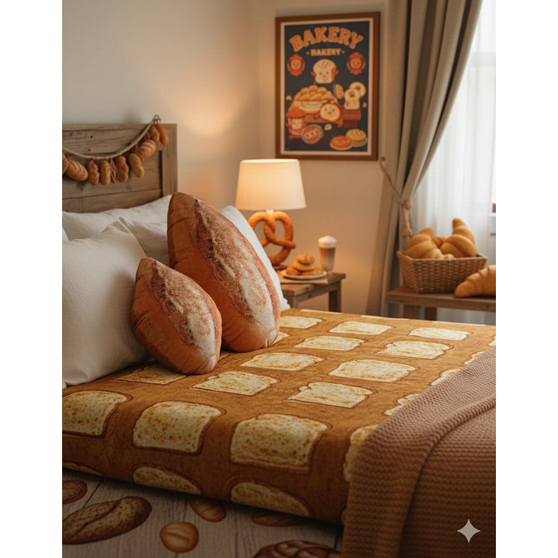 Almohada Providencia Colección Tentación  Suaves Individual Marrón Claro