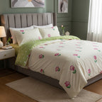 Funda De Edredón Duvet Matrimonial 2 Vistas 100% ALG Premium Crema
