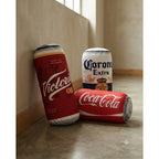 Almohada Providencia Pack De Latas: Corona, Victoria Y Coca Rojo
