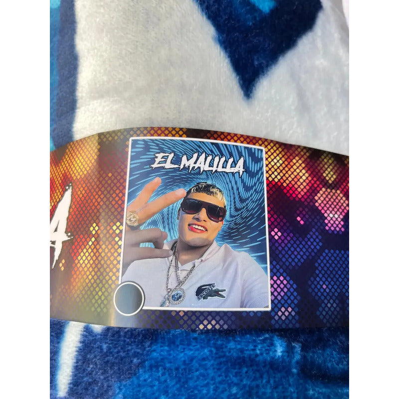 Frazada Matrimonial Providencia De Artistas Super Suave. El Malilla Azul