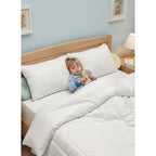 Par De Almohadas Kids Para Niño Super Suaves Y Esponjosas Blanco