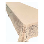 Mantel Calado Leonora 1.5×2.5 M | Elegancia Total Suela Calado Infinito Crema