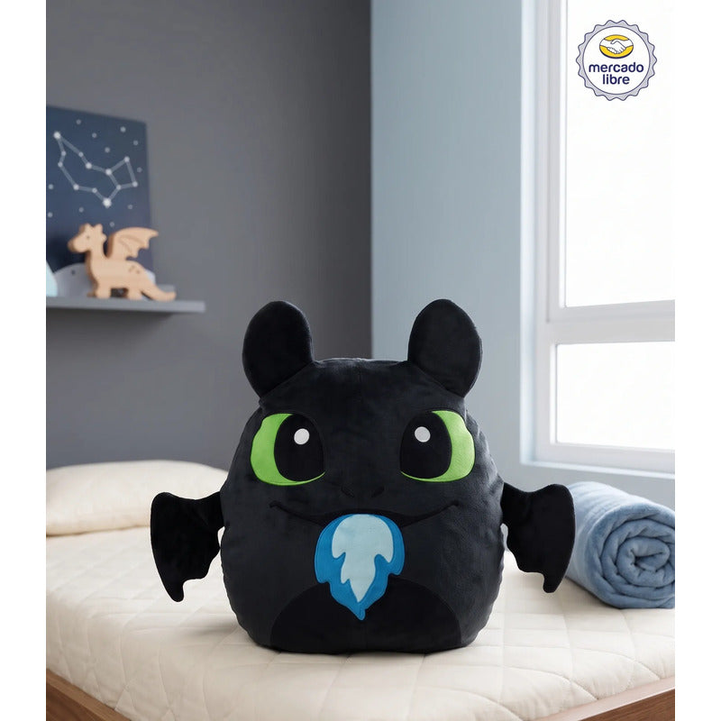 Almohada Providencia Abrazable De Chimuelo Super Suave Negro