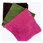 Tallas De Baño Completo 100% Algodón Super Absorbente Greta Rosa Colección 4