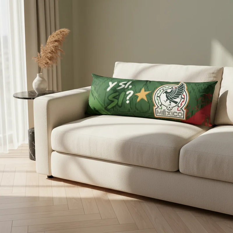 Almohada Providencia Súper Jumbo Y Si Si? Mexico Verde
