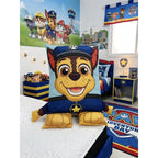 Almohada Providencia Decorativa Feliz De Paw Patrol / Ryder Azul