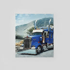 Frazada Providencia Matrimonial Super Calientita Trailer Modelo Para Hombre Azur Azul Marino